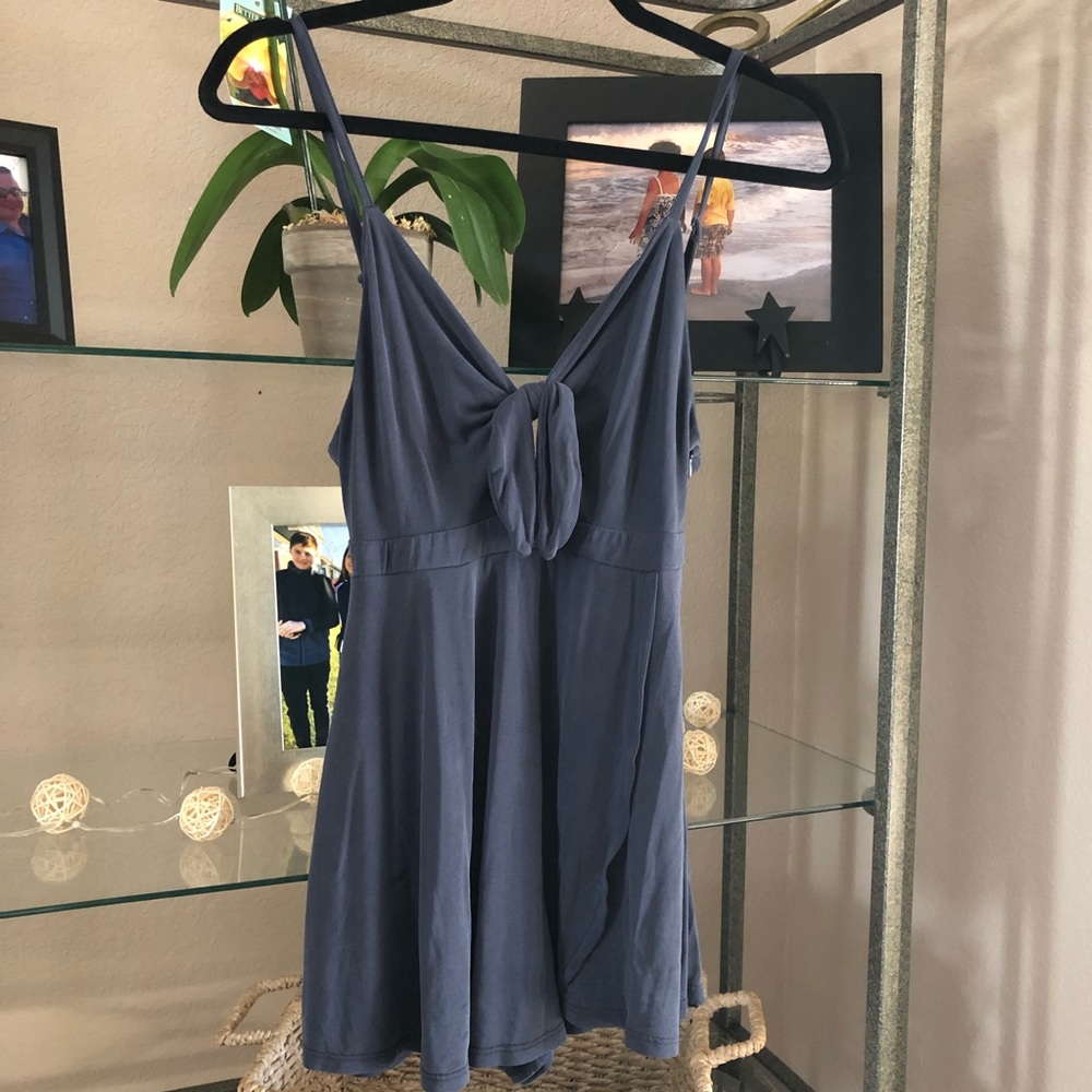 Key-Hole Tie Romper